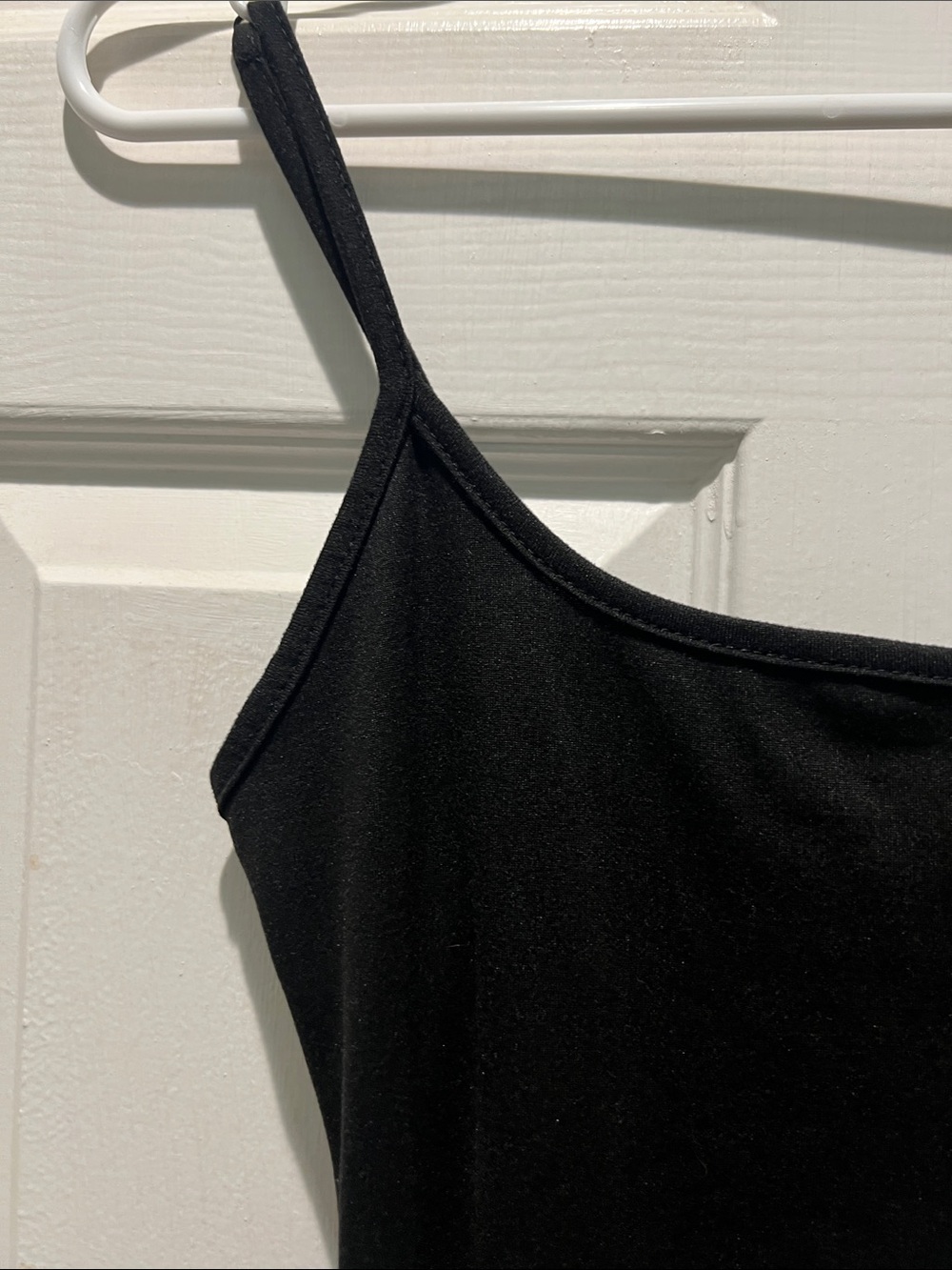 SHEIN Black Slim-Strap Flared Jumpsuit - Picture 3 of 8